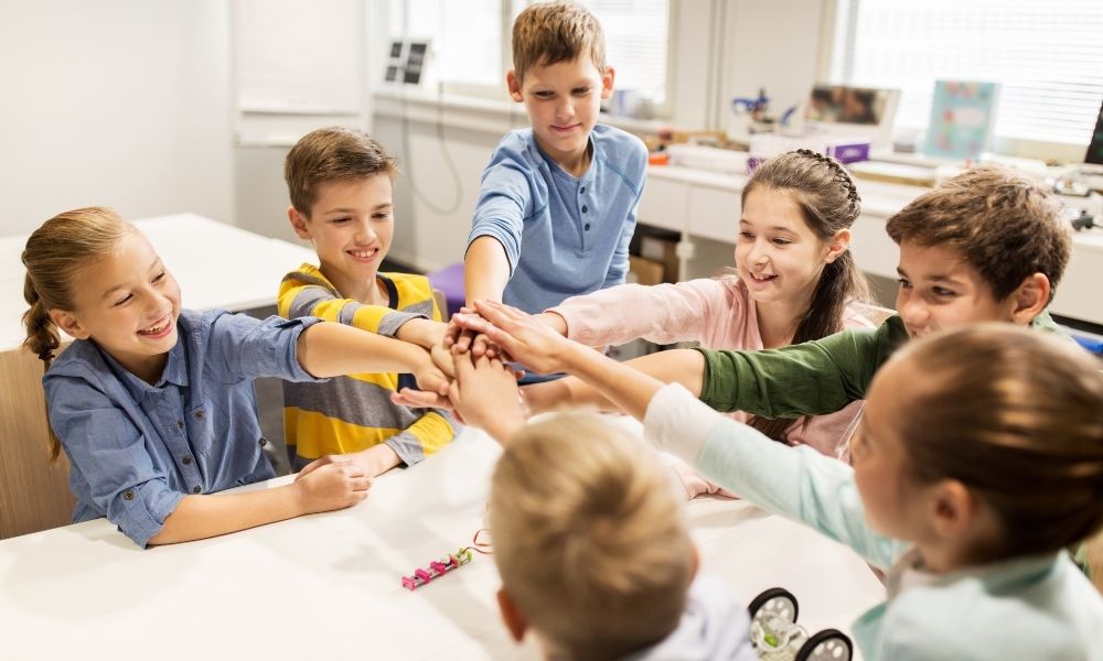 Occupational therapy at Play2Learn special school in AP image